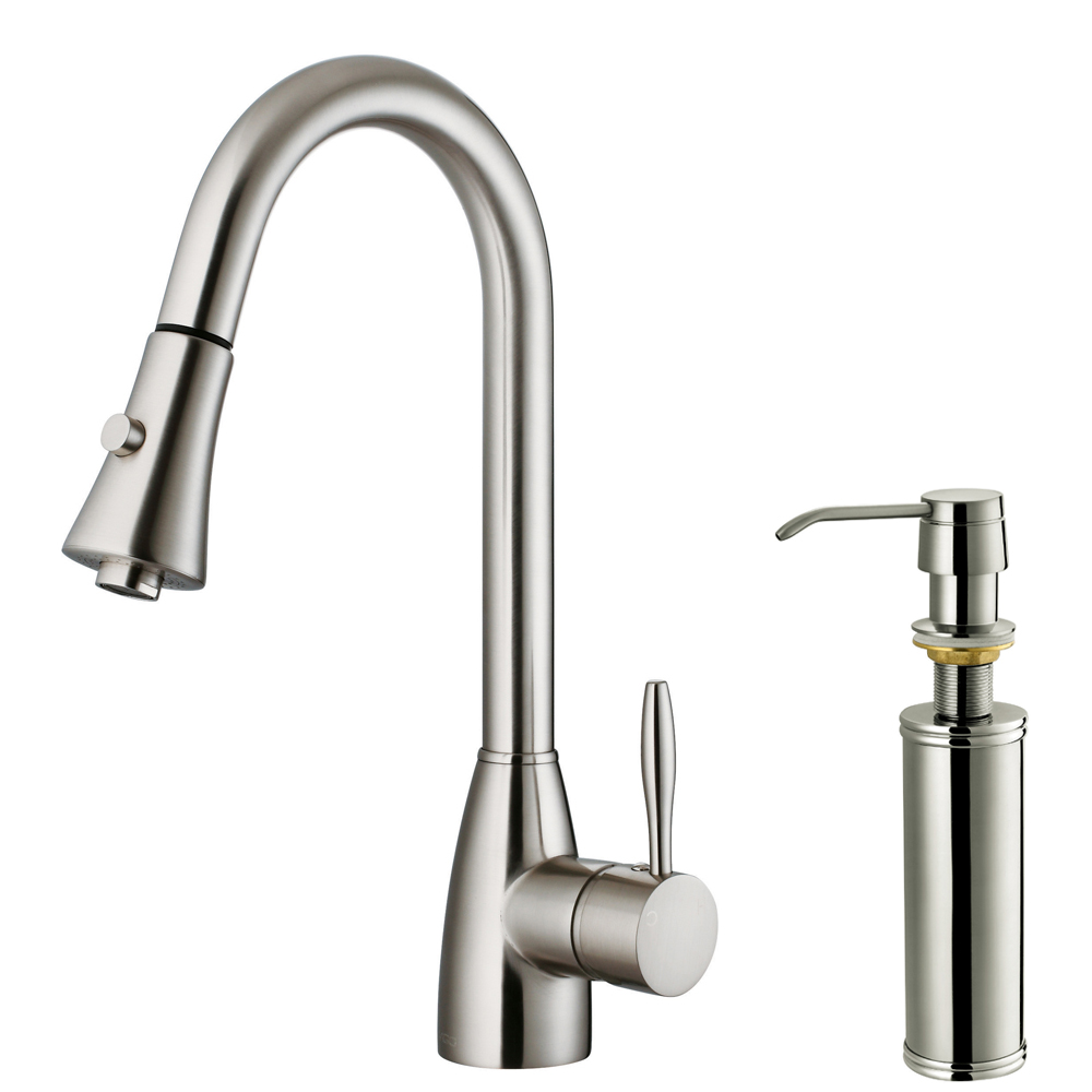 Kitchen Faucets with Soap Dispenser