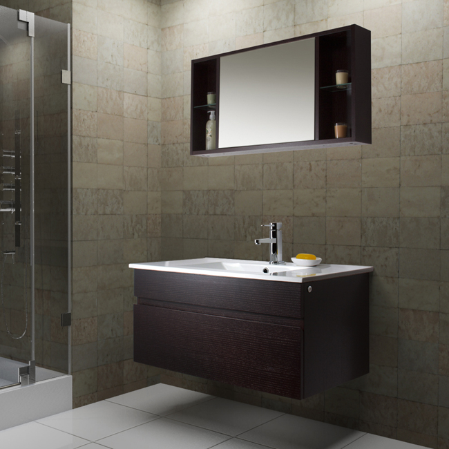 35-inch Single Bathroom Vanity with Medicine Cabinet 35-inch Single Bathroom Vanity with Medicine Cabinet