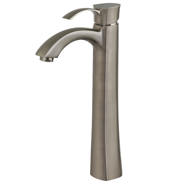 Otis Bathroom Vessel Faucet in Brushed Nickel Otis Bathroom Vessel Faucet in Brushed Nickel