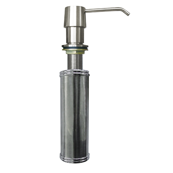 Stainless Steel Finish Kitchen Soap Dispenser