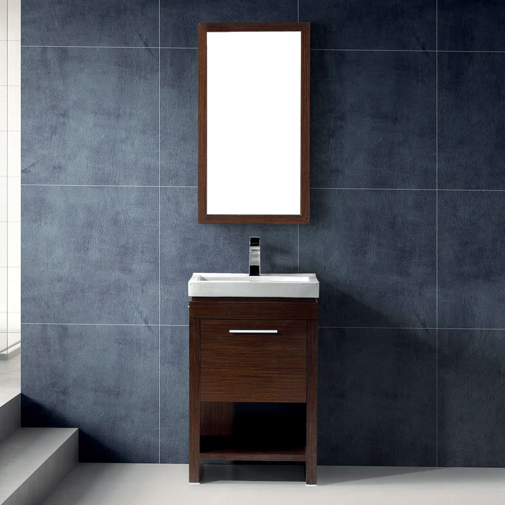 21-inch Adonia Single Bathroom Vanity with Mirror