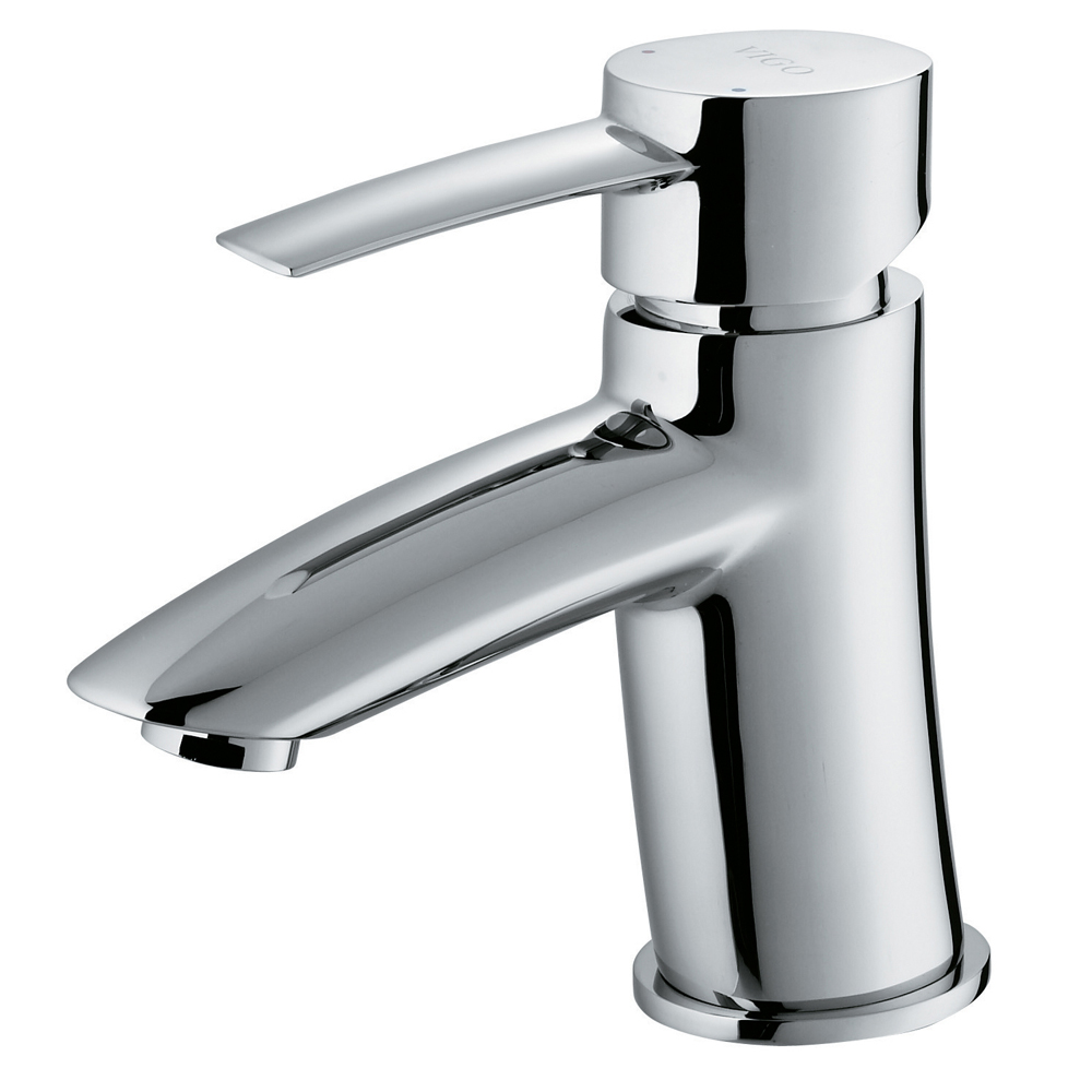 Single Handle Chrome Finish Faucet