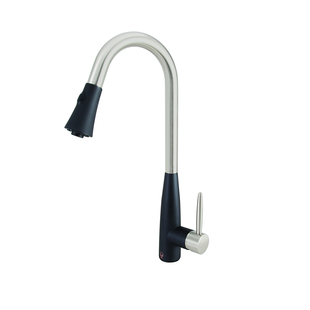 Milburn Stainless Steel Pull-Out Spray Kitchen Faucet Milburn Stainless Steel Pull-Out Spray Kitchen Faucet