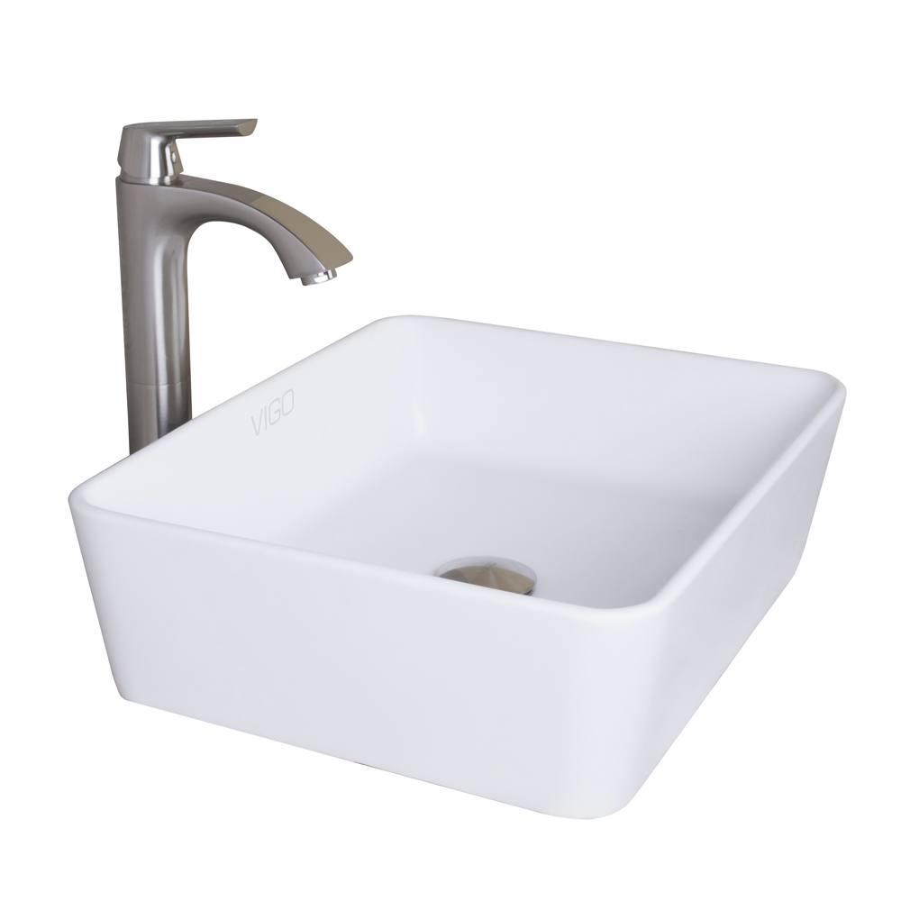 Sirena Matte Stone Vessel Sink