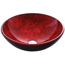 Terrassa Glass Vessel Bathroom Sink