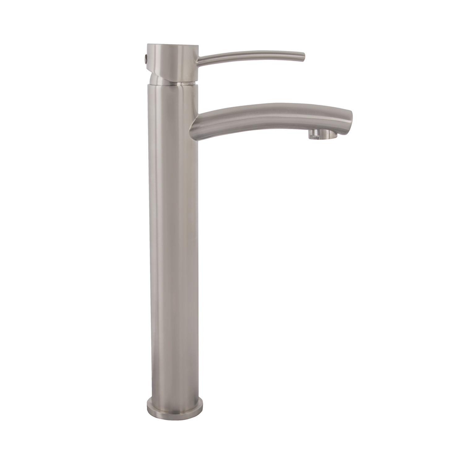 Milo Bathroom Vessel Faucet in Brushed Nickel Milo Bathroom Vessel Faucet in Brushed Nickel