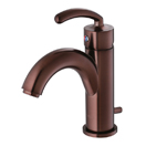 Single Lever Bathroom Faucet in Oil Rubbed Bronze Finish with Drain Assembly
