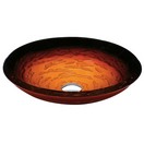 Magma Glass Vessel Bathroom Sink