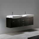 59-inch Double Bathroom Vanity