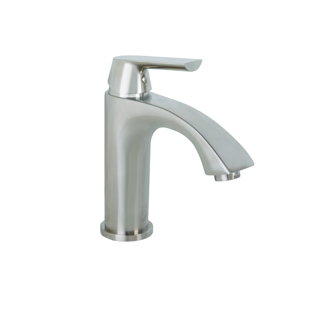 Penela Single Lever PVD Brushed Nickel Finish Faucet