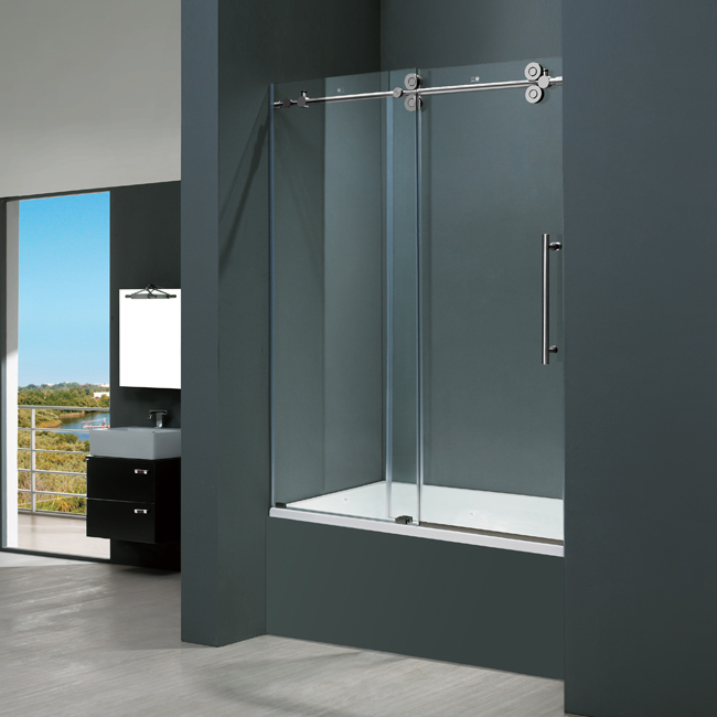 Elan 60-inch Frameless Tub Door