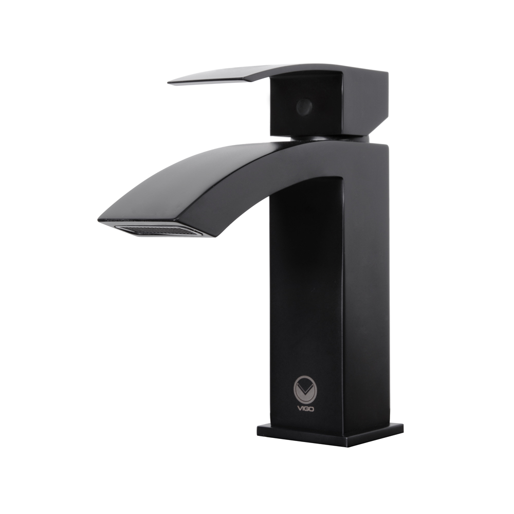 Single Handle Matte Black Finish Faucet