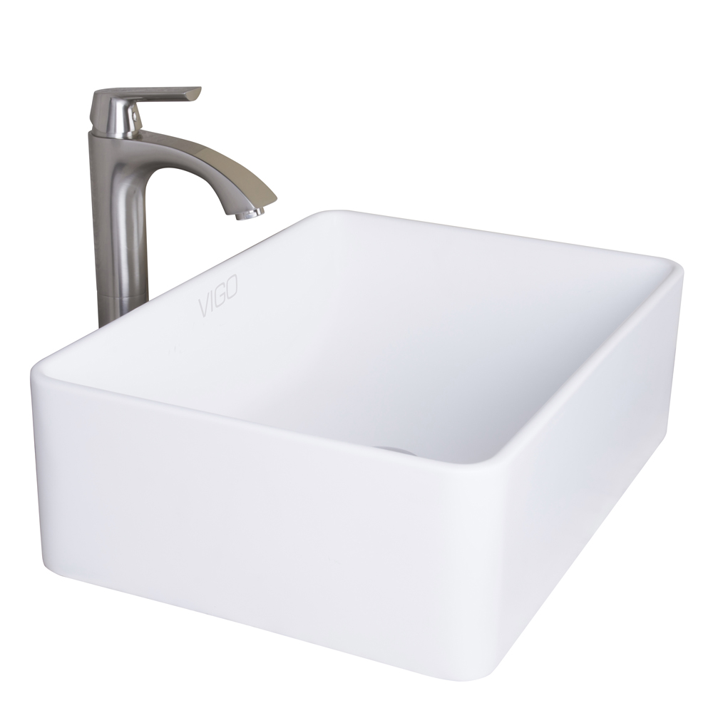 Caladesi Matte Stone Vessel Sink
