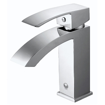 Single Handle Chrome Finish Faucet