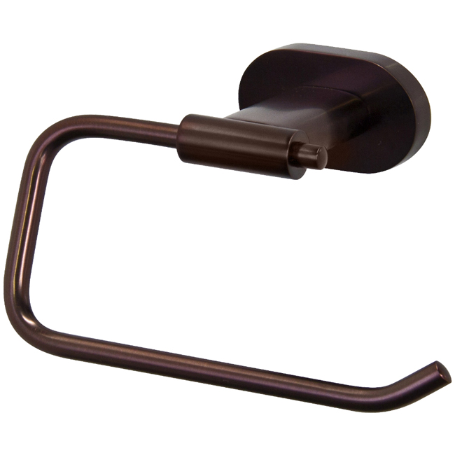 Ovando Round Design Single Post Toilet Tissue Holder in Oil Rubbed Bronze