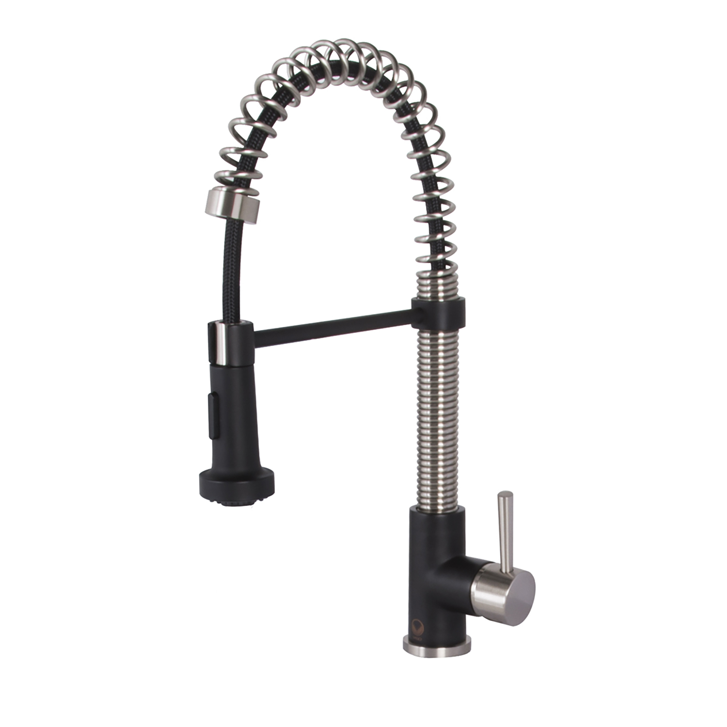 Edison Stainless Steel Pull-Down Spray Kitchen Faucet
