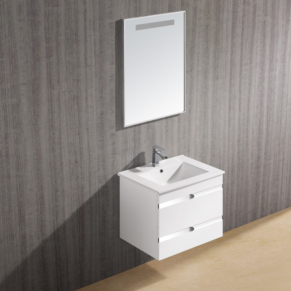 24-inch Ethereal-Duece Single Bathroom Vanity with Mirror