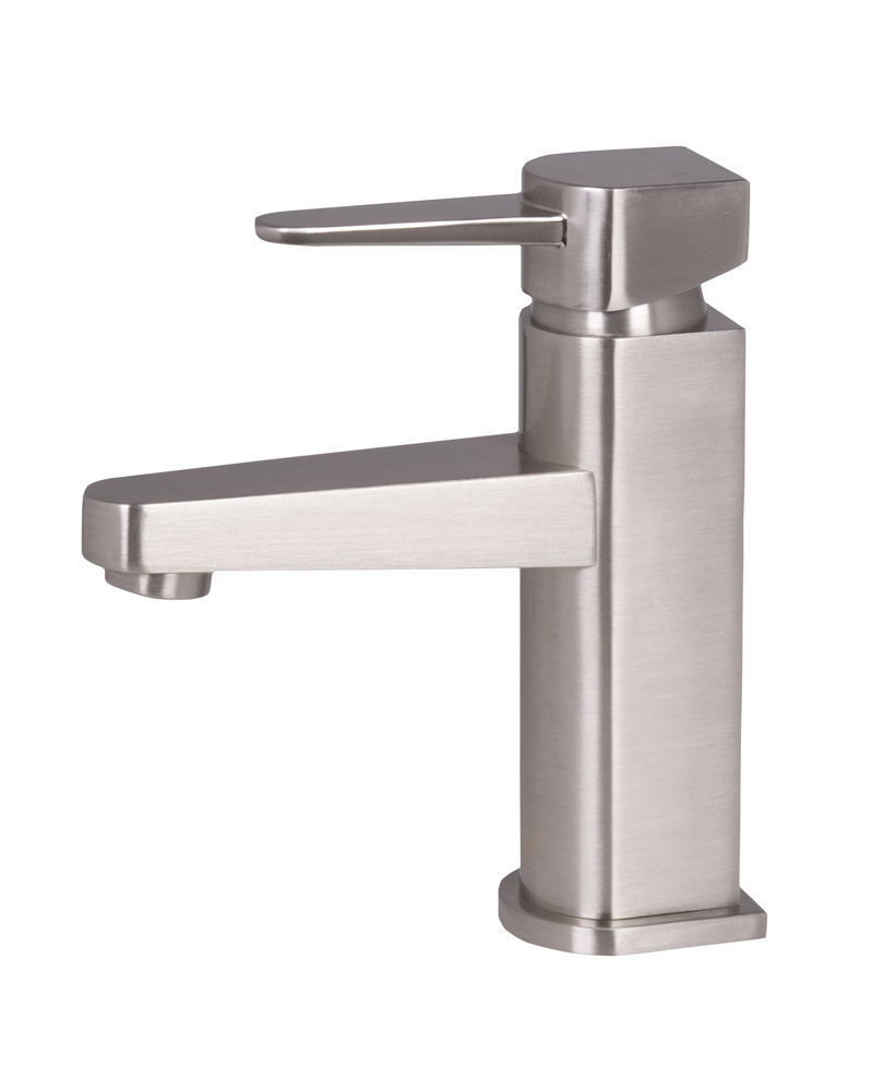 Single Handle Brushed Nickel Finish Faucet