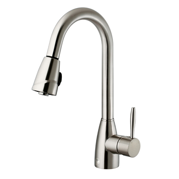 Graham Stainless Steel Pull-Down Spray Kitchen Faucet